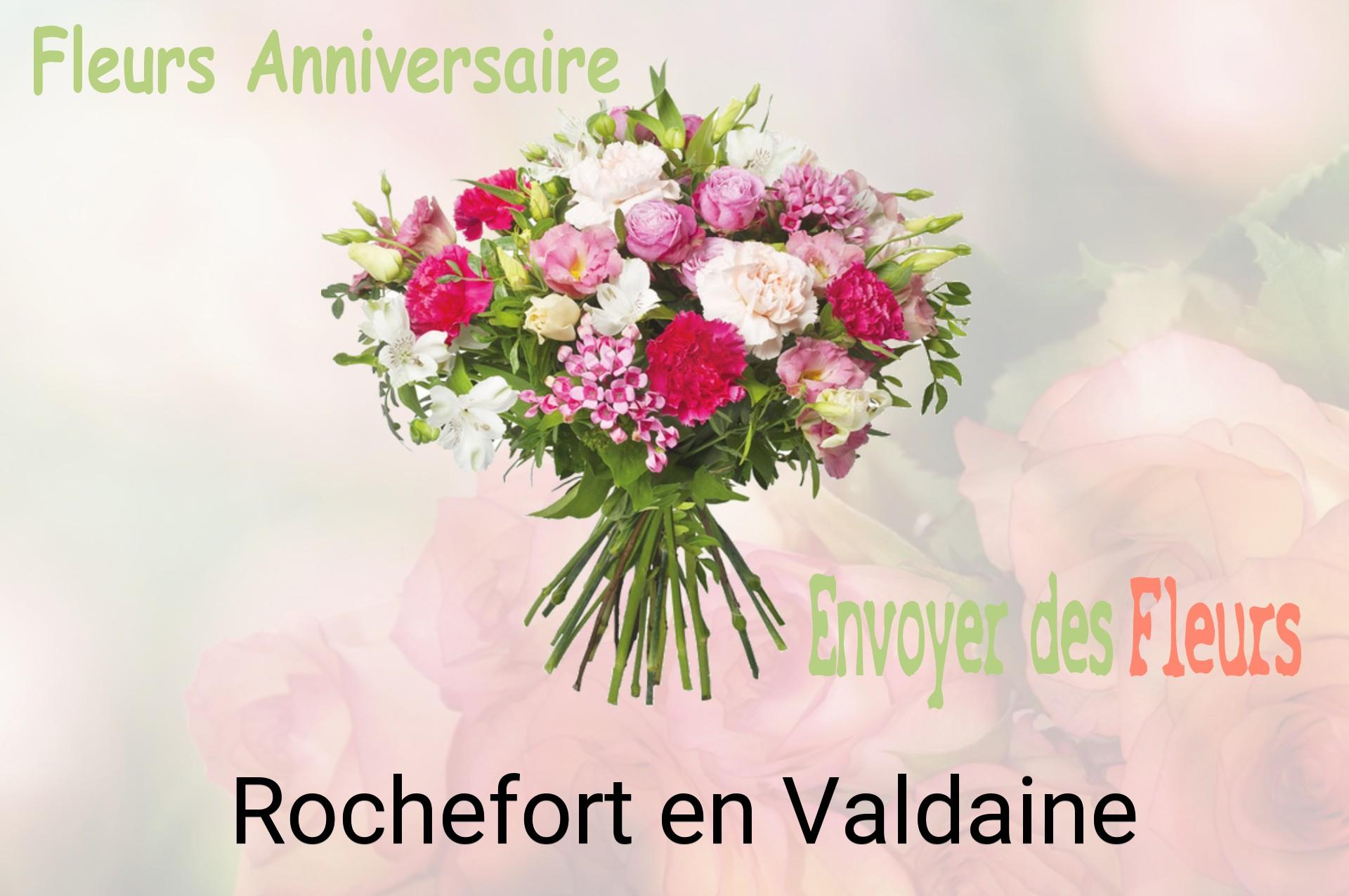 Bouquet de fleurs d’anniversaire livré à Rochefort-en-Valdaine